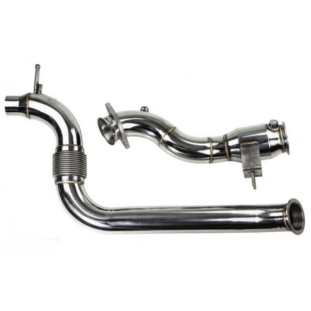 Downpipe w/ 100 CPI Catalytic Converter 2015+ Ford Mustang Ecoboost