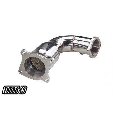 J-PIPE WITH CATALYTIC CONVERTER 2015-17 SUBARU WRX (FRONT PIPE ONLY)